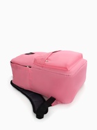 Рюкзак молодёжный на молнии, с карманом, однотонный, размер 29×12×39 см, нежно-розовый - Фото 10