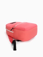 Рюкзак молодёжный на молнии, с карманом, однотонный, размер 29×12×39 см, розовый - Фото 7