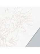 Переводная тату на тело синяя «Олень в линиях», 18×11 см 9884295 - фото 16469728