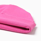 Шапка детская KAFTAN со снудом, размер 54-58, фуксия 10123876