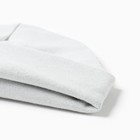 Шапочка детская Крошка я со снудом, р. 44, серый - Фото 4