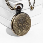 Часы карманные «Сова», кварцевые, циферблат d=3.5 см, цепочка 80 см - Фото 7