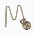 Часы карманные «Якорь», кварцевые, циферблата d=4.5 см, цепочка 80 см - Фото 4