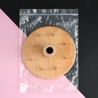 Органайзер-стойка для ниток, деревянная, 8 катушек, h=13 см, d=16 см - Фото 4