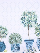 Шторы для кухни с подхватами «Этель» Olives, 145×180 см, комплект - 2 шт. - Фото 4