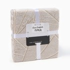 Плед светящийся Casa Conforte Stella Ice shards 150х200см, беж, фланель  190 г/м, пэ100% - Фото 7