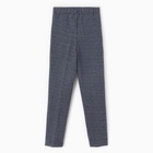 Брюки школьные для мальчика, цвет синий, рост 134 см - фото 111267356 Брюки школьные для мальчика, цвет синий, рост 134 см - фото 111267356