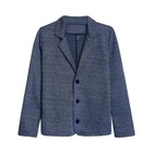 Пиджак для мальчика, рост 128 см, цвет синий - фото 294062179