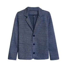 Пиджак для мальчика, рост 128 см, цвет синий