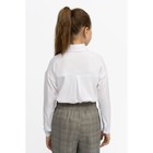 Рубашка для девочки, рост 128 см, цвет белый - фото 27804011