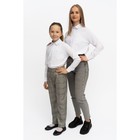 Рубашка для девочки, рост 128 см, цвет белый - фото 27804010