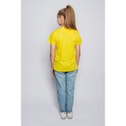 Футболка для девочки, рост 158 см, цвет жёлтый - Фото 2