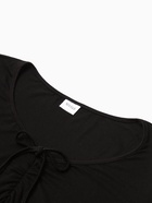 Пижама женская (лонгслив, брюки) MINAKU: Home collection, размер 42, чёрная - Фото 13