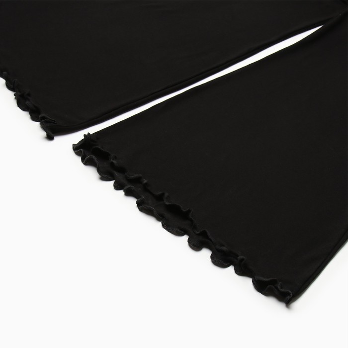 Комплект (джемпер,брюки) женский MINAKU, цвет черный р-р 42 - фото 1909363569