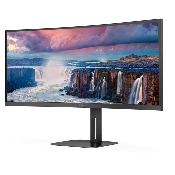 Монитор AOC 34" Gaming CU34V5C черный VA LED 1ms 21:9 HDMI M/M матовая HAS Piv 300cd 178гр/1 10046 - фото 51479115 Монитор AOC 34" Gaming CU34V5C черный VA LED 1ms 21:9 HDMI M/M матовая HAS Piv 300cd 178гр/1 10046 - фото 51479115