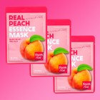 Новогодний набор из 3 масок для лица Farmstay с экстрактом персика - Фото 4