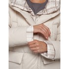 Куртка зимняя женская, размер 44, цвет бежевый - Фото 13