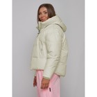 Куртка зимняя женская, размер 42, цвет бежевый - Фото 4