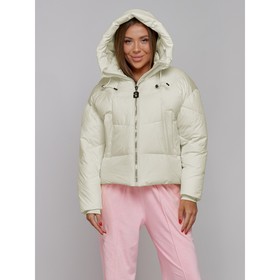Куртка зимняя женская, размер 48, цвет бежевый