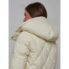 Куртка зимняя женская, размер 42, цвет бежевый - Фото 12