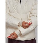 Куртка зимняя женская, размер 50, цвет бежевый - Фото 11