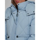Куртка зимняя женская, размер 42, цвет голубой - Фото 12