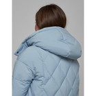 Куртка зимняя женская, размер 42, цвет голубой - Фото 13