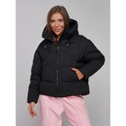 Куртка зимняя женская, размер 42, цвет чёрный - Фото 11