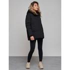 Куртка зимняя женская, размер 44, цвет чёрный - Фото 2