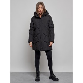 Куртка зимняя женская, размер 48, цвет чёрный