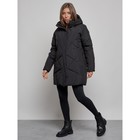 Куртка зимняя женская, размер 54, цвет чёрный - Фото 3