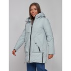 Куртка зимняя женская, размер 42, цвет бирюзовый - Фото 7