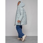 Куртка зимняя женская, размер 44, цвет бирюзовый - Фото 16