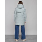 Куртка зимняя женская, размер 44, цвет бирюзовый - Фото 4