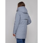 Куртка зимняя женская, размер 48, цвет голубой - Фото 18