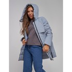 Куртка зимняя женская, размер 50, цвет голубой - Фото 21