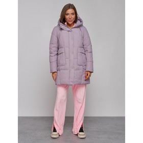 Куртка зимняя женская, размер 46, цвет розовый