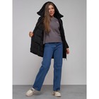 Куртка зимняя женская, размер 42, цвет чёрный - Фото 21