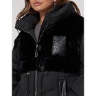 Куртка зимняя женская, размер 48, цвет чёрный - Фото 9