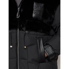 Куртка зимняя женская, размер 54, цвет чёрный - Фото 11