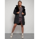 Куртка зимняя женская, размер 54, цвет чёрный - Фото 16