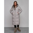 Пальто утепленное двухстороннее женское, размер 48, цвет коричневый - Фото 20