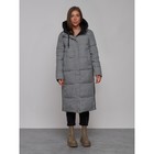 Пальто утепленное двухстороннее женское, размер 44, цвет чёрный - Фото 12