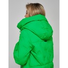 Пальто утепленное зимнее женское, размер 42, цвет зелёный - Фото 20