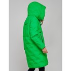 Пальто утепленное зимнее женское, размер 42, цвет зелёный - Фото 24