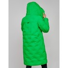 Пальто утепленное зимнее женское, размер 42, цвет зелёный - Фото 6