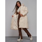 Пальто утепленное зимнее женское, размер 42, цвет светло-бежевый - Фото 17