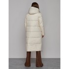 Пальто утепленное зимнее женское, размер 44, цвет светло-бежевый - Фото 20
