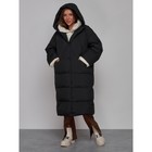 Пальто утепленное зимнее женское, размер 42, цвет чёрный - Фото 9
