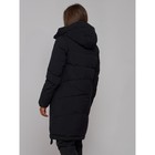 Пальто утепленное зимнее женское, размер 50, цвет чёрный - Фото 20